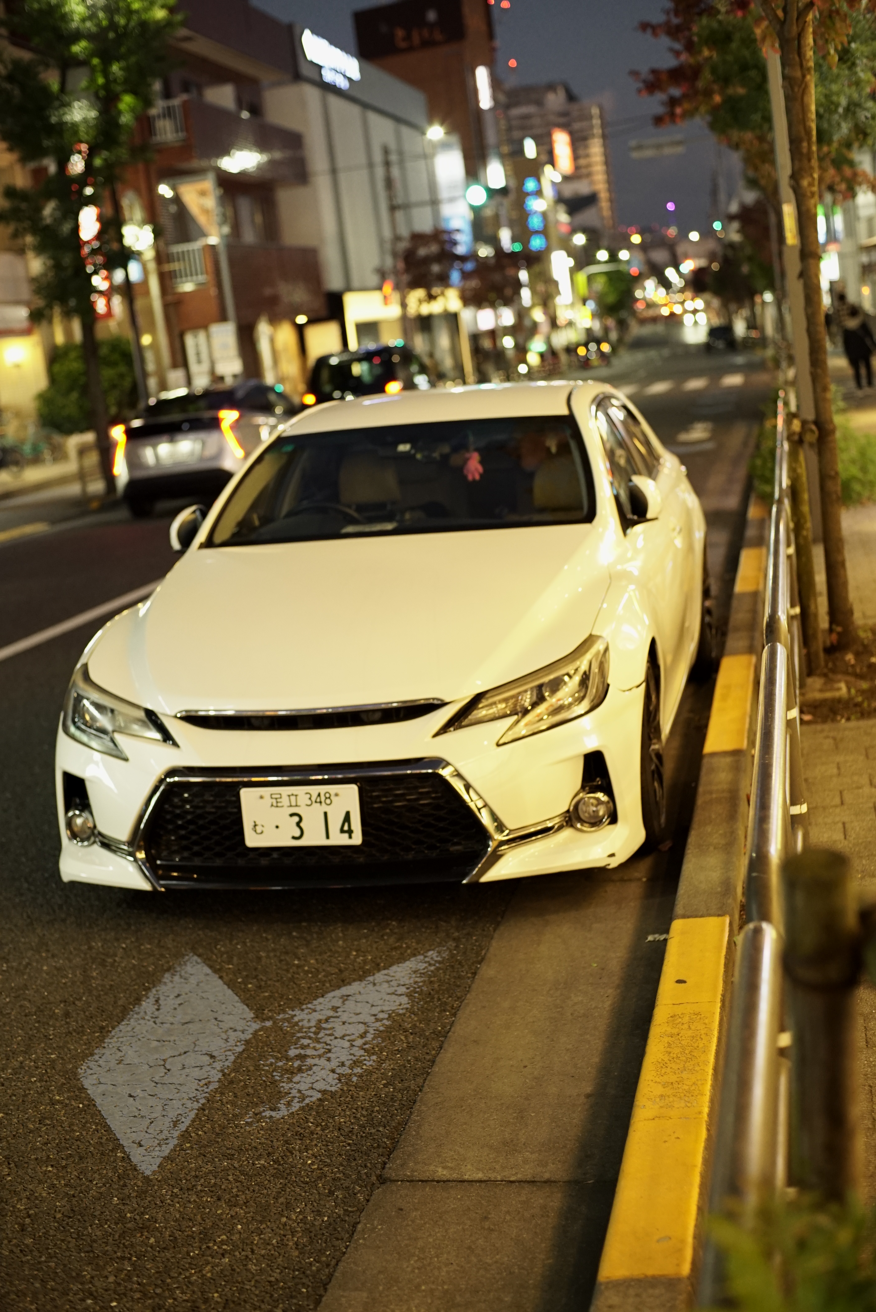 Tokyo street at night